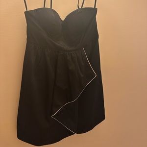 Walter by Walter Baker | Little Black Bustier Ruffle Dress |